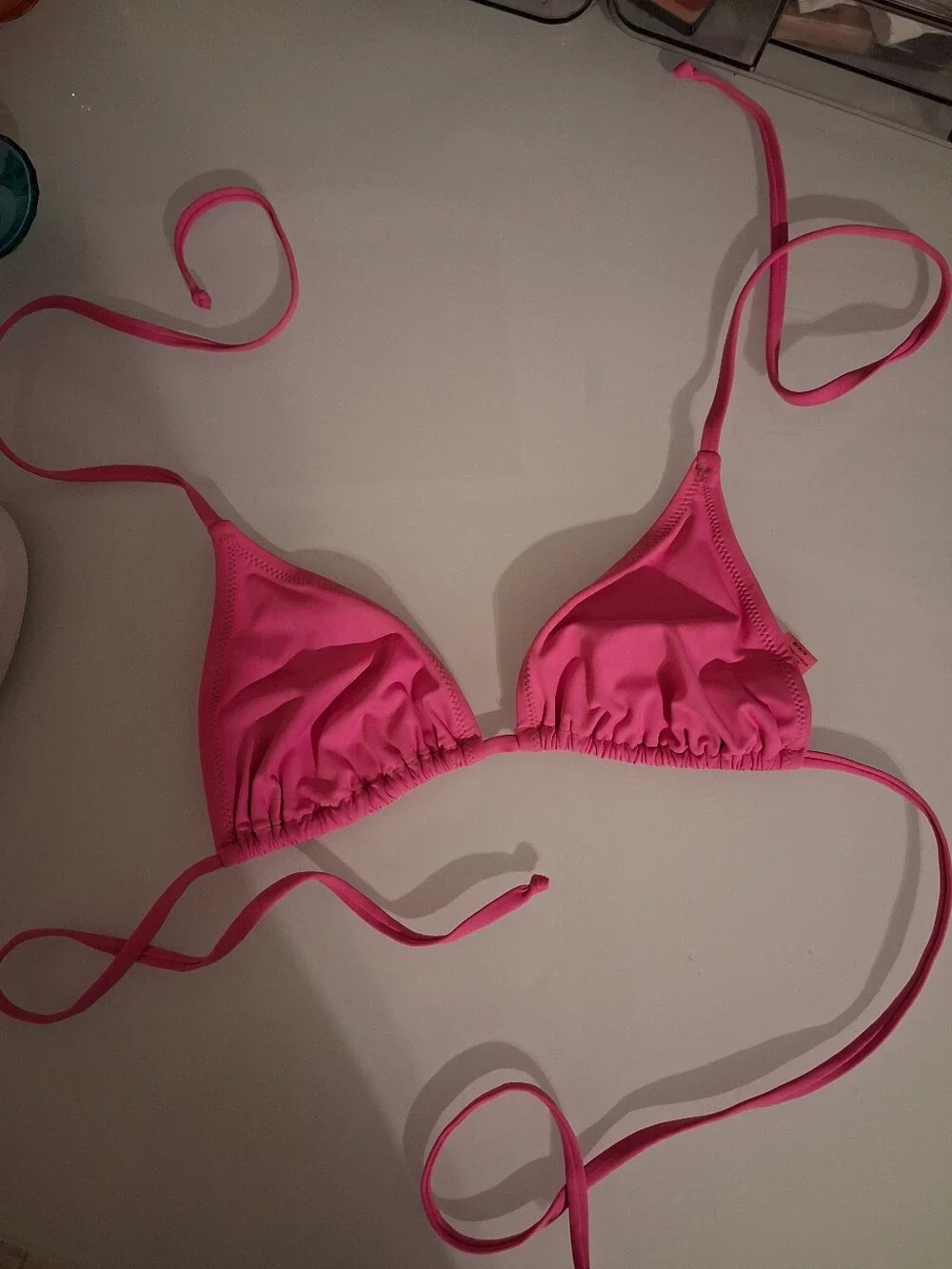 SKIMS TAFFY Triangle Bikini Top M